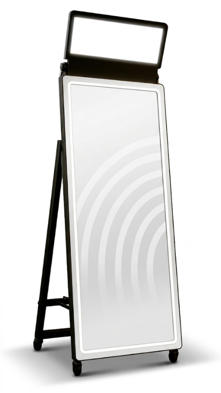 Le Miroir Photo · borne selfie photobooth élégante